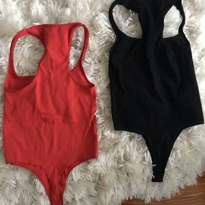 Two Urban Outfitters Bodysuits
